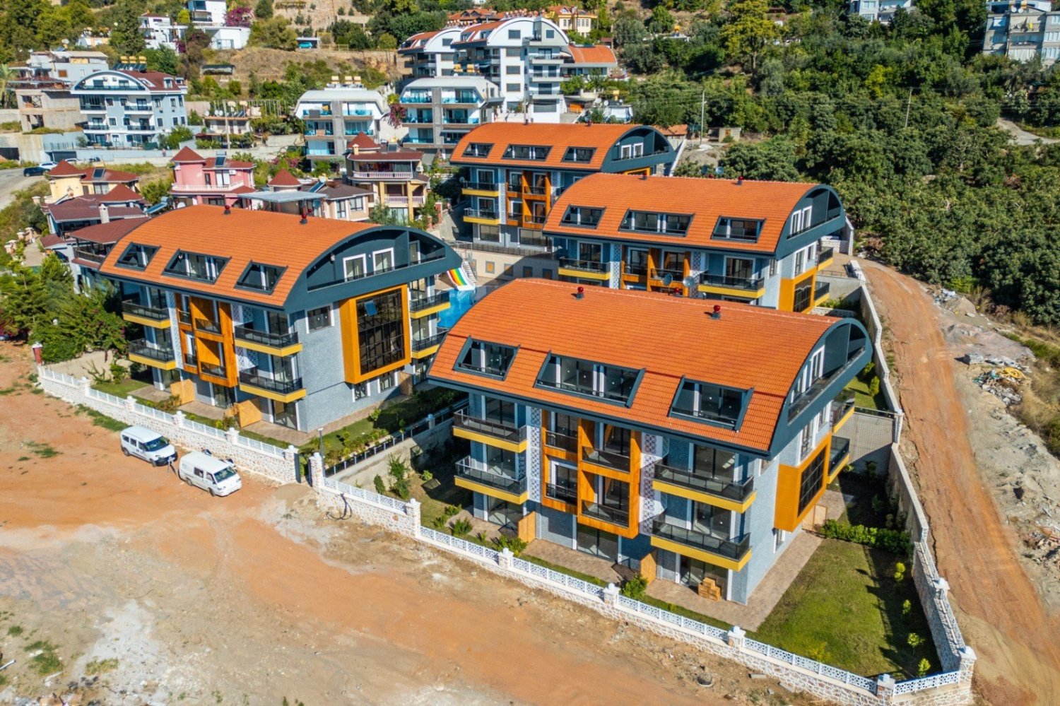 3 rooms Apartment in Alanya, Turkey No. 34183