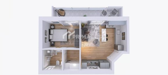 Квартира с 2 комнатами в Милан, Италия № 245719 15