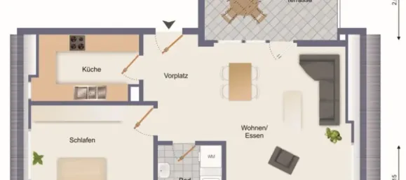 1 chambre Appartement à Rems-Murr-Kreis, Germany No. 29735 2