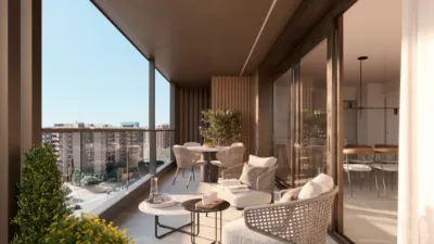 3 bedrooms Apartment in Zaragoza, Spain No. 245528