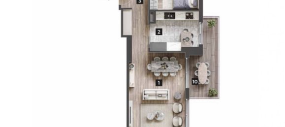 Apartment 3+1 in Izmir, Turkey No. 17442 16