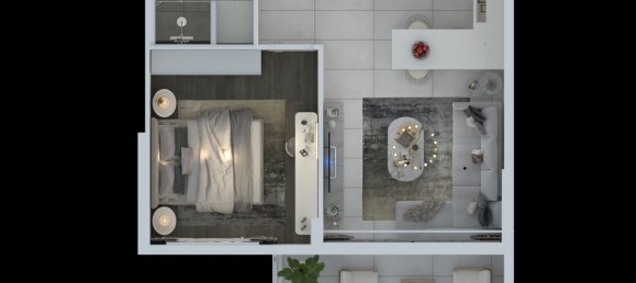 2 Schlafzimmer Wohnung in Mersin, Turkey, Nr. 15436 5