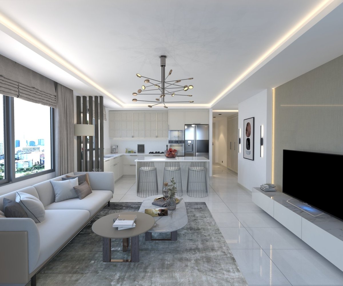 2 Schlafzimmer Wohnung in Mersin, Turkey, Nr. 15436