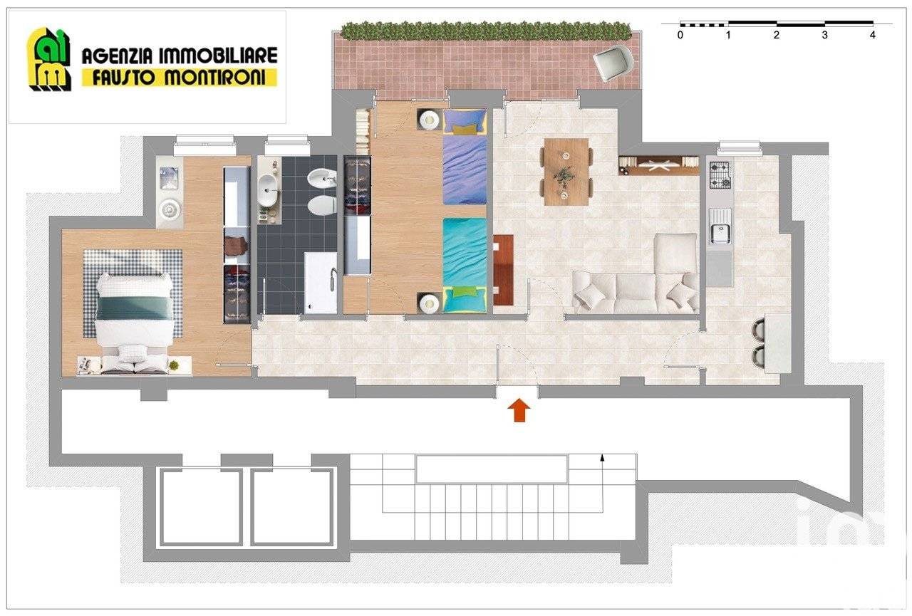 Apartamento de 2 dormitorios en Porto Recanati, Italy No. 229634