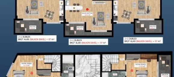 2-Zimmer Wohnung in Alanya, Turkey, Nr. 9965 14