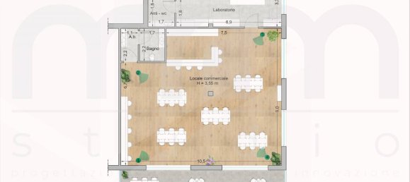 Propiedad comercial de 3 habitaciónes en Montesilvano, Italy No. 24778 5