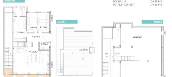 Вилла с 3 спальнями в Финестрат, Испания № 3688 11