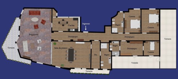 7 rooms Penthouse in Treviso, Italy No. 177469 15