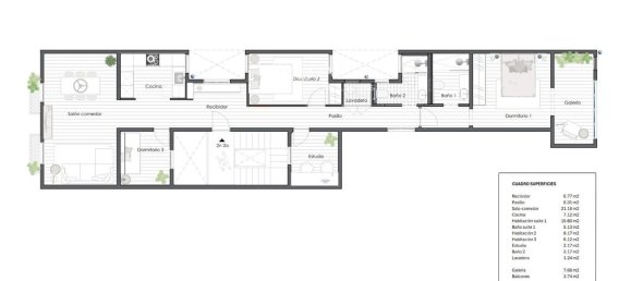 3 bedrooms Apartment in Eixample, Spain No. 26464 6