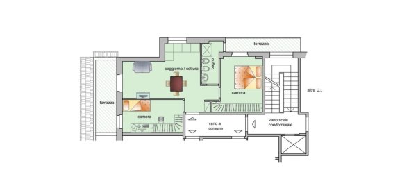 3 rooms Penthouse in Florence, Italy No. 39638 27