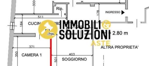 4 rooms Apartment in Valduggia, Italy No. 51297 93