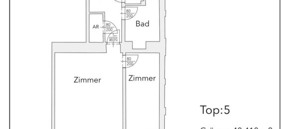 2 rooms Apartment in Margareten, Austria No. 105001 9