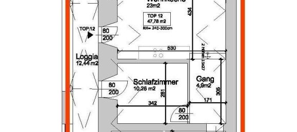 2 rooms Apartment in Bruck an der Leitha, Austria No. 105317 6