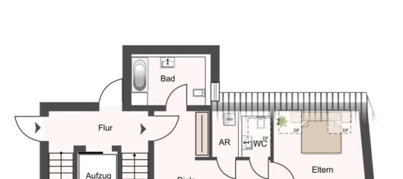 Ático de 2 dormitorios en Kleve, Germany No. 223585 44