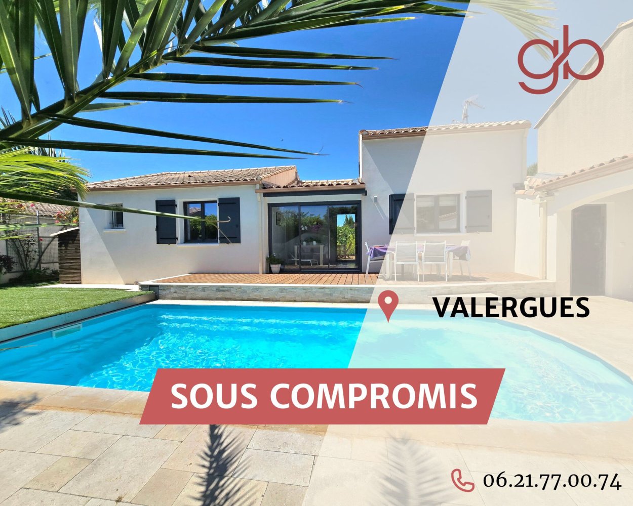 Villa de 3 dormitorios en Valergues, France No. 297680