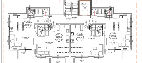 Wohnung 1+1 in Konakli, Turkey, Nr. 31323 13