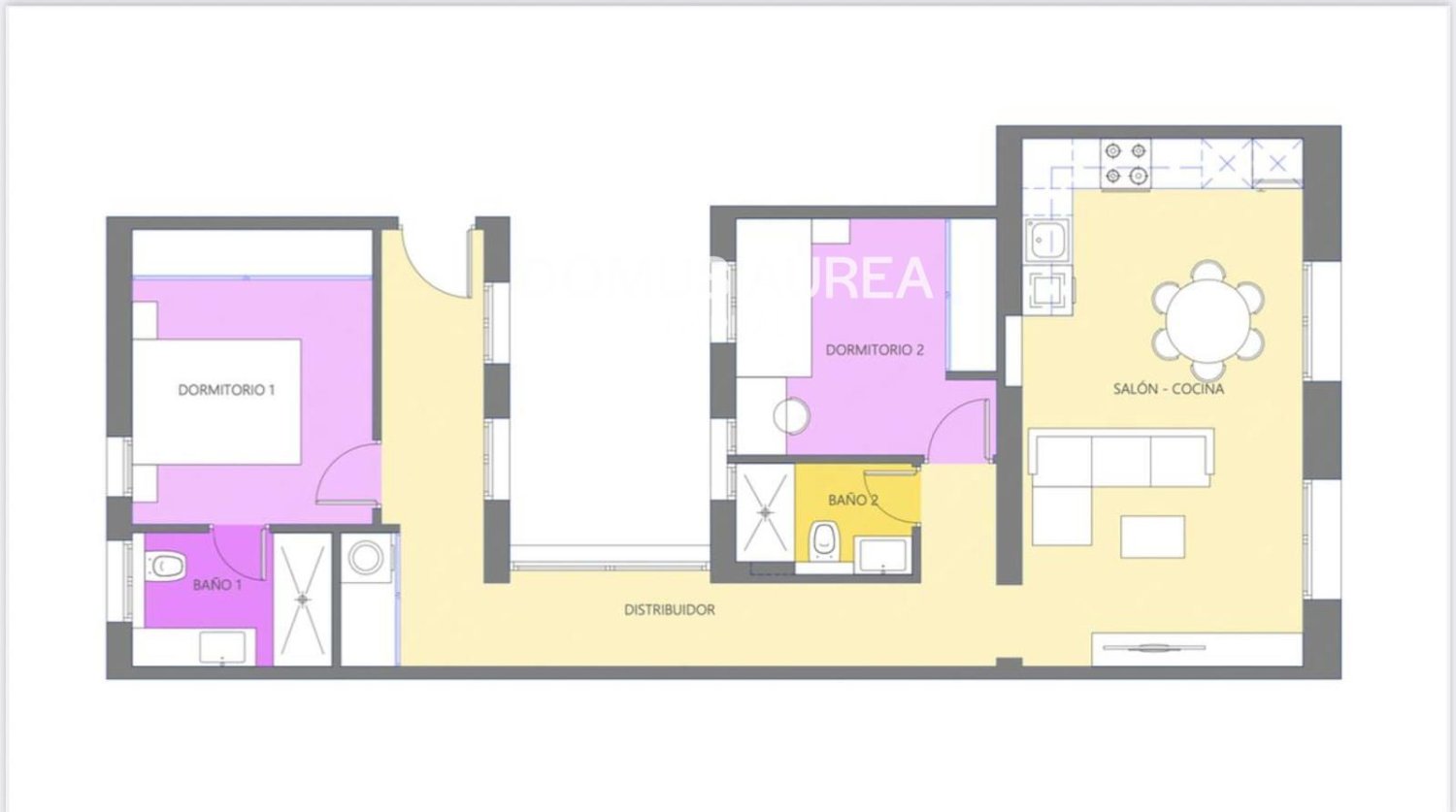 2 bedrooms Apartment in Madrid, Spain No. 212130