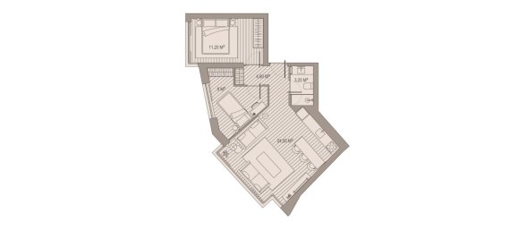 2 rooms Apartment in Beyoglu, Turkey No. 27230 14