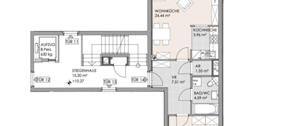 2-salle Appartement à Ottakring, Austria No. 137468 3