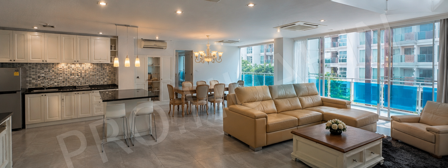 3 chambres appartement à vendre à Hua Hin, Prachuap Khiri Khan, Western Thailand, Thailand № 165740