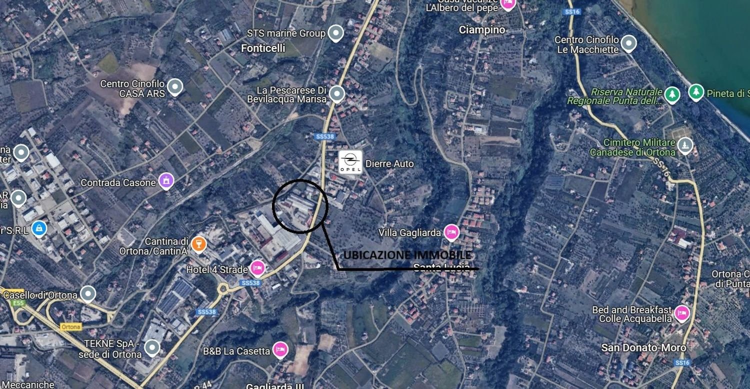  مستودع في Ortona, Italy 8958متر مربع رقم 219878