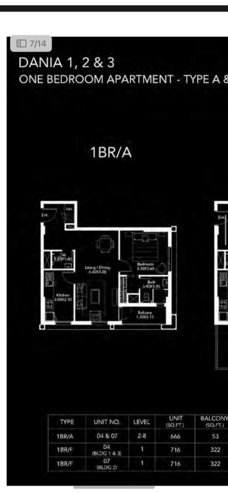 1 chambre Appartement à Dubai Production City (IMPZ), UAE No. 12199