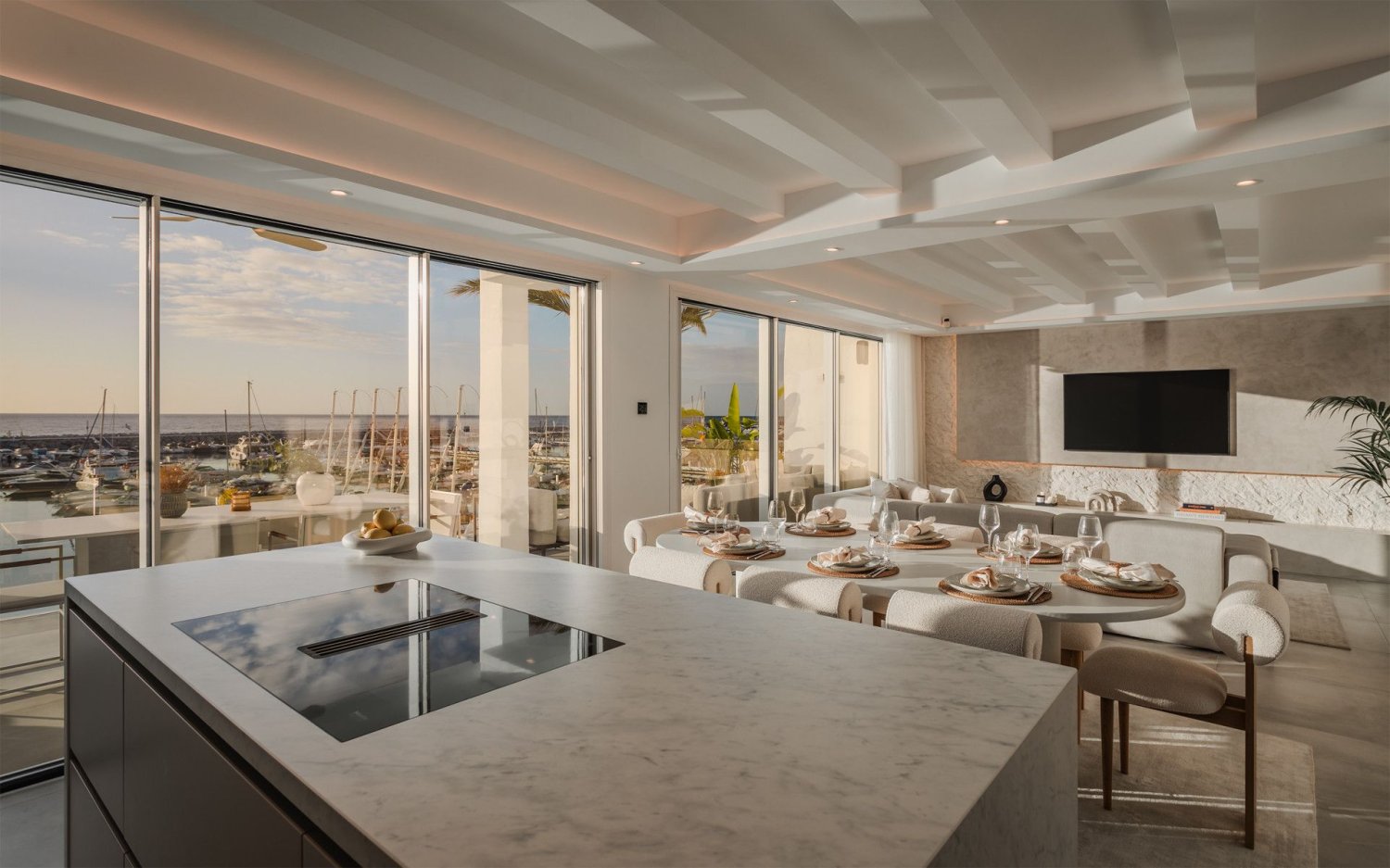 4 غرف نوم بانتهاوس في Marbella, Spain رقم 46480