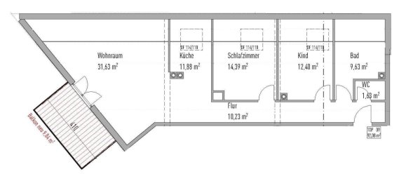 Apartamento de 2 dormitorios en Salzburg, Austria No. 15793 14
