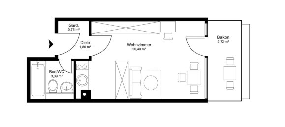 Studio à Munich, Germany No. 209153 11