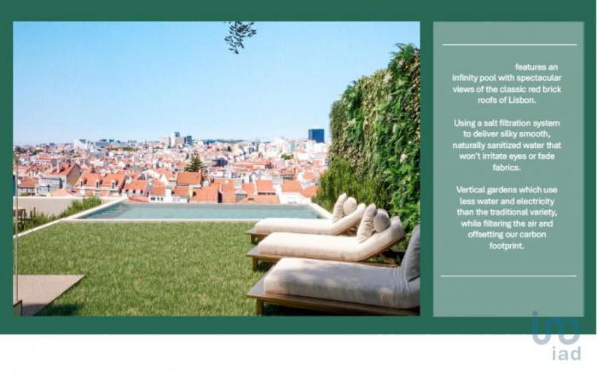 Квартира с 2 спальнями в Лиссабон, Португалия № 5318