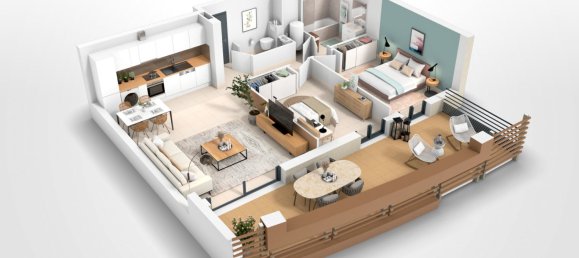 2 غرف نوم شقة في Ajaccio, France رقم 81082 2