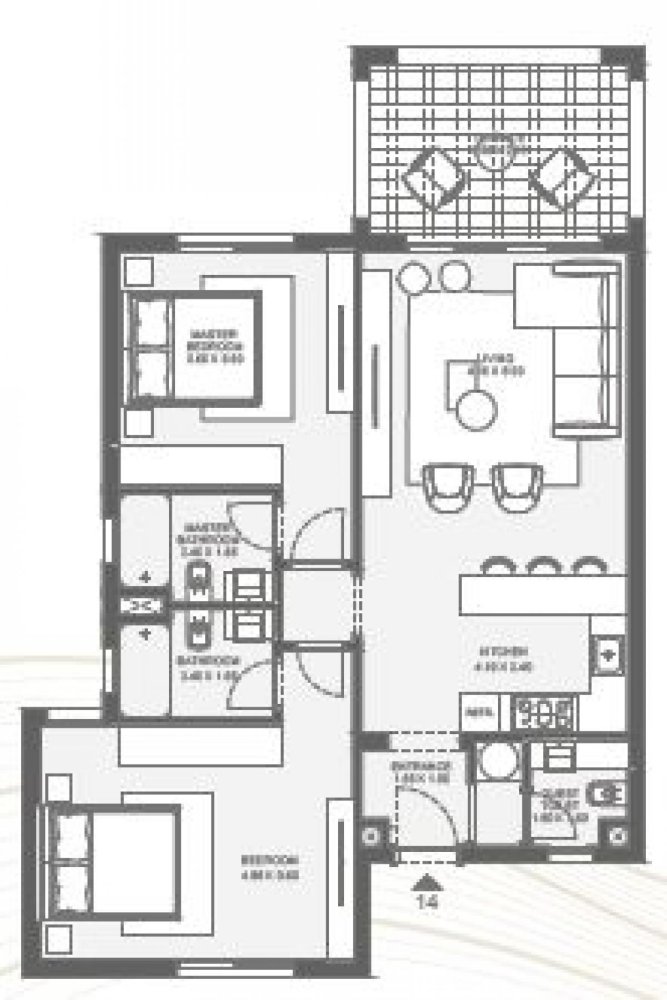 2 chambres Condo à Red Sea, Egypt No. 2138