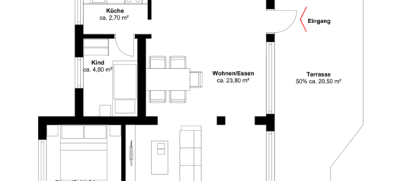 Bungalow de 2 habitaciónes en Vorpommern-Greifswald, Germany No. 365451 9