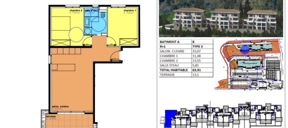 Apartamento T2 em Sari-Solenzara, France N.º 87973 6