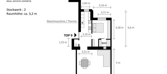 2 rooms Apartment in Brigittenau, Austria No. 237376 5