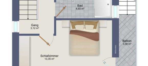 3 rooms House in Dobling, Austria No. 170063 33