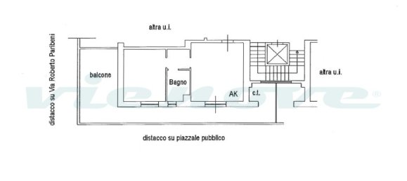 2 rooms Apartment in Rome, Italy No. 12273 44