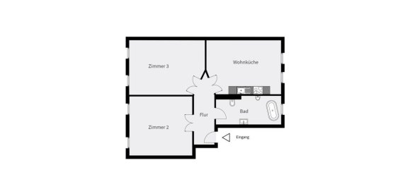 1 Schlafzimmer Wohnung in Spandau, Germany, Nr. 364178 8