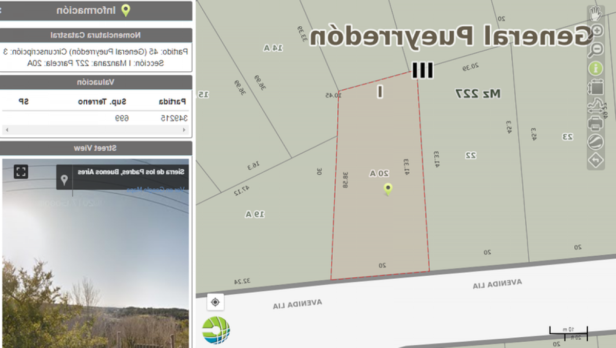  Land in Mar del Plata, Argentina No. 115249