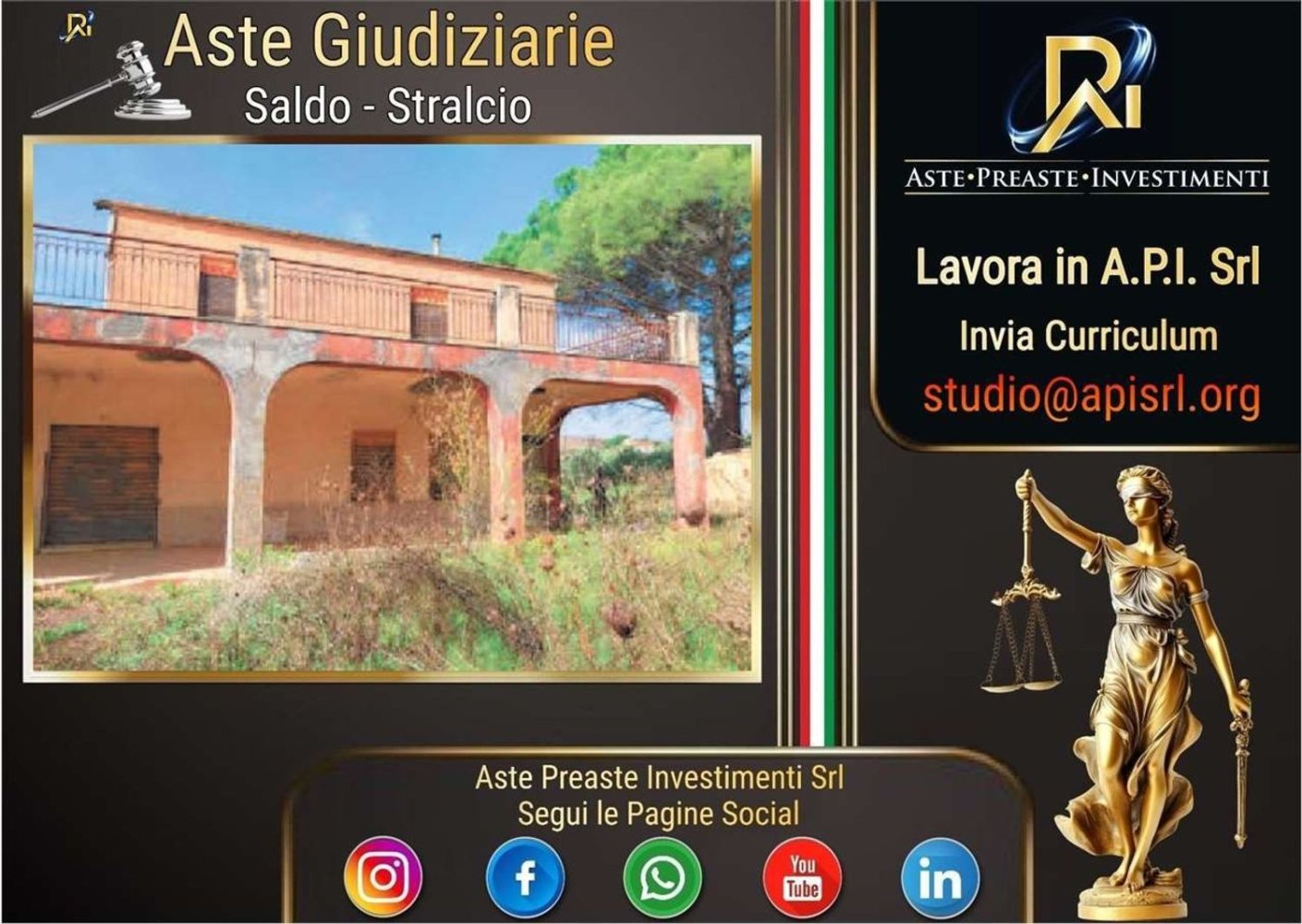 3 bedrooms Apartment in Alia, Italy No. 396321