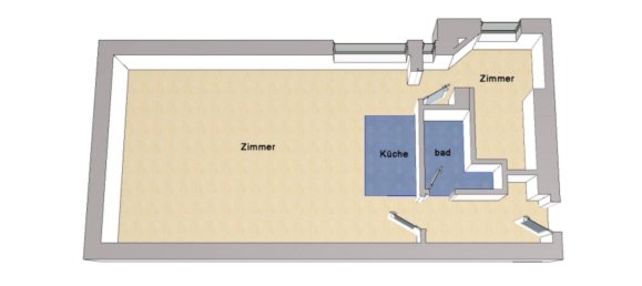 Квартира с 2 комнатами в Шарлоттенбург, Германия № 113120 21