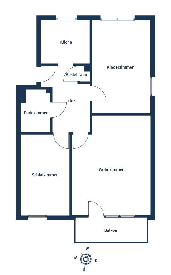 2 bedrooms Apartment in Wolfenbuttel, Germany No. 299043