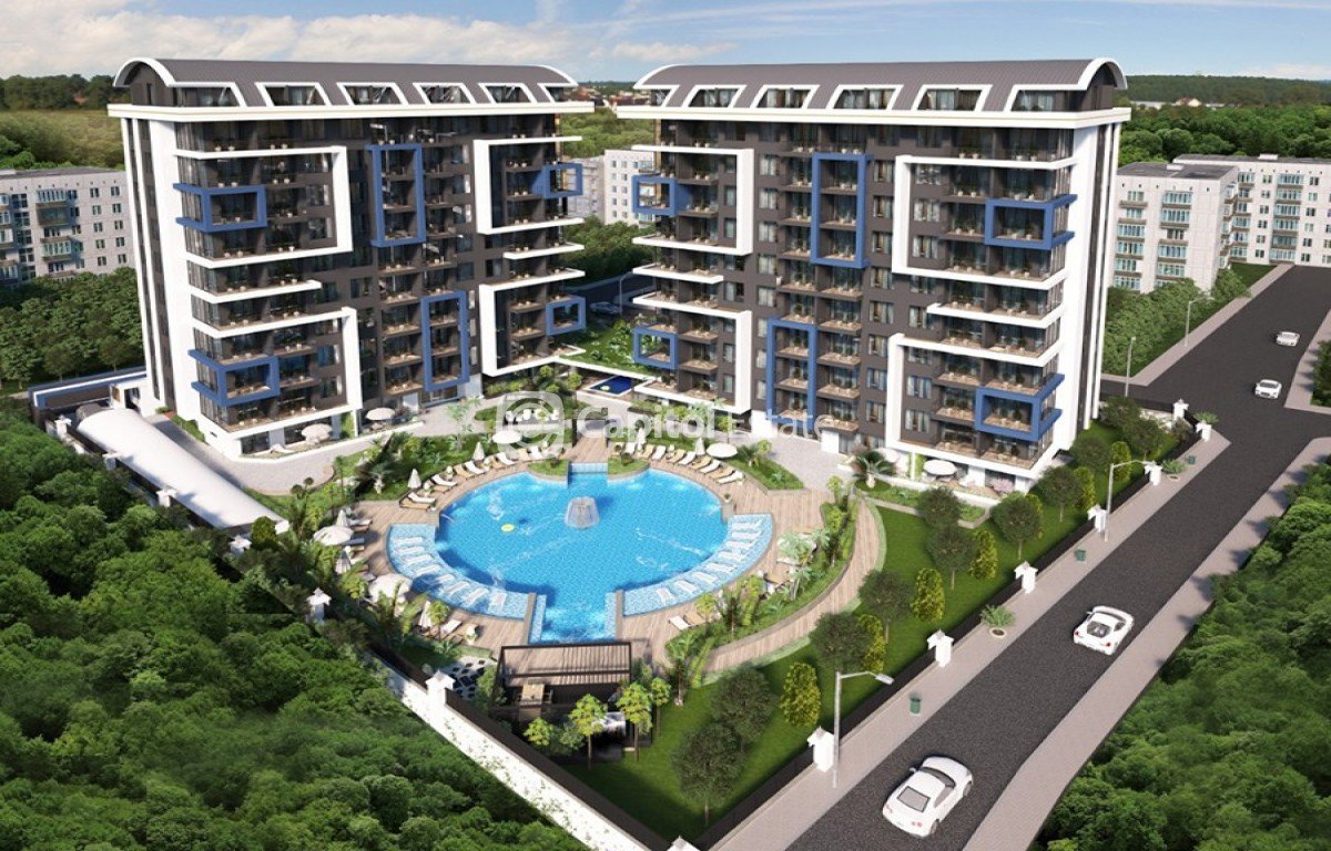 Apartment 1+1 in Antalya, Turkey No. 6380