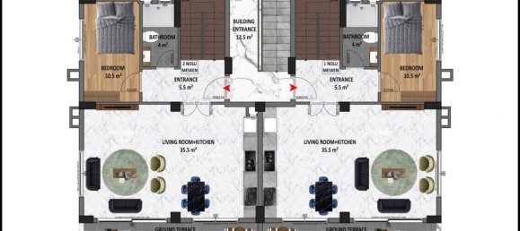 Villa de 5 habitaciónes en Alanya, Turkey No. 9930 14