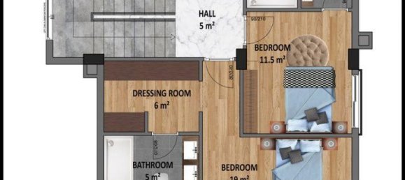 Villa de 5 habitaciónes en Alanya, Turkey No. 9930 19