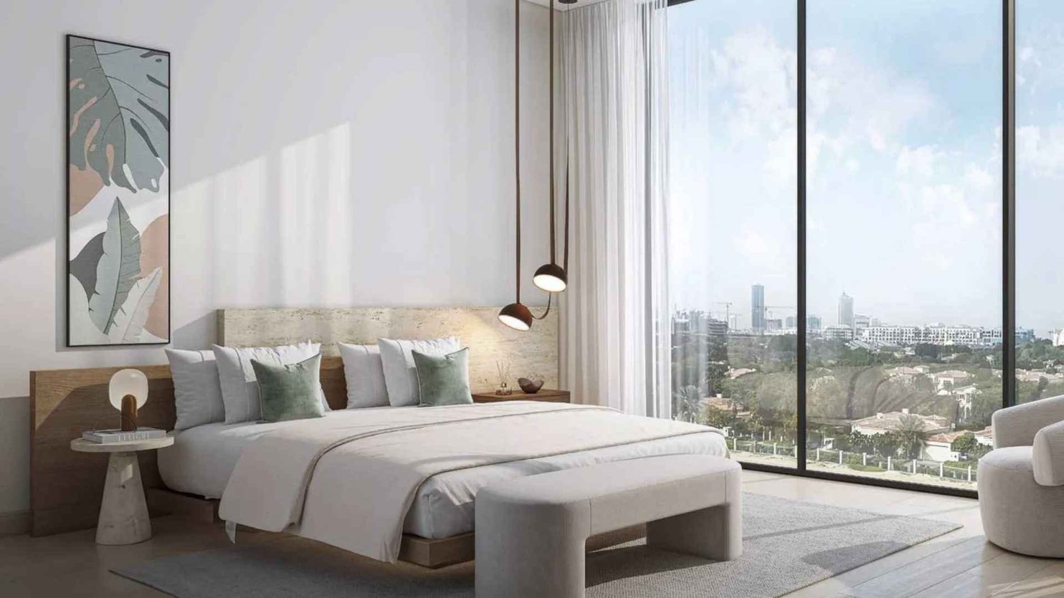 Apartamento T2 em Ghaff Land Residence, Dubai Studio City, UAE N.º 63275