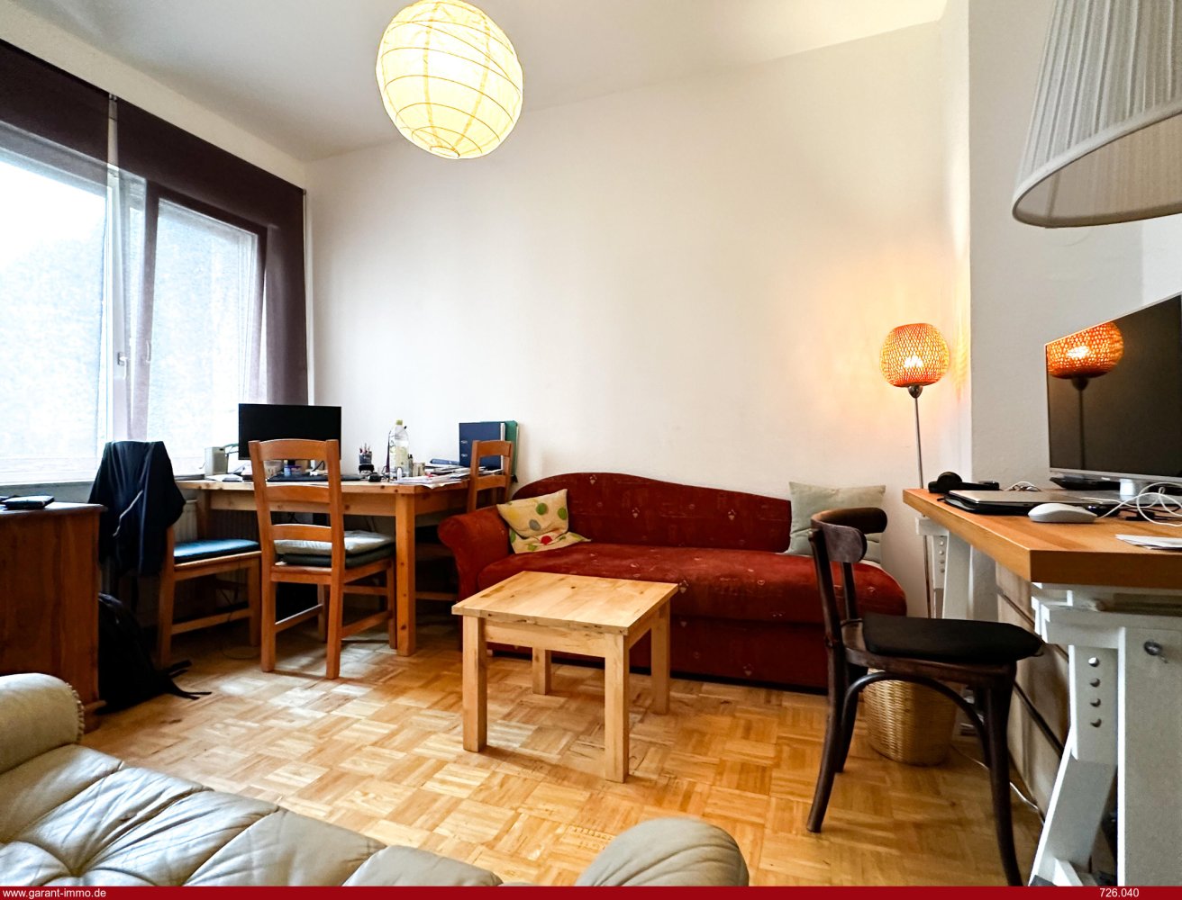 Дуплекс с 1 спальней в Гейдельберг, Германия № 2744