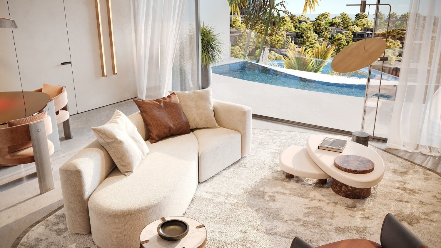 2 غرف نوم شقة في TRUSSARDI RESIDENCES, Al Furjan, UAE رقم 61679