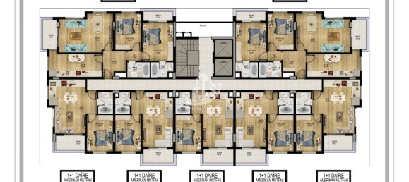 Apartment 1+1 in Oba, Turkey No. 15518 2