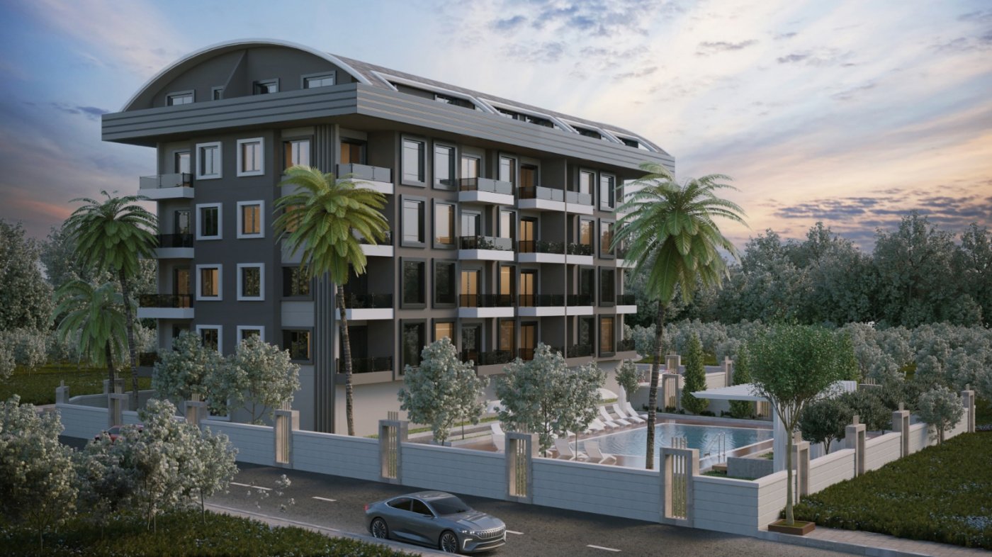 Apartment 1+1 in Oba, Turkey No. 15518